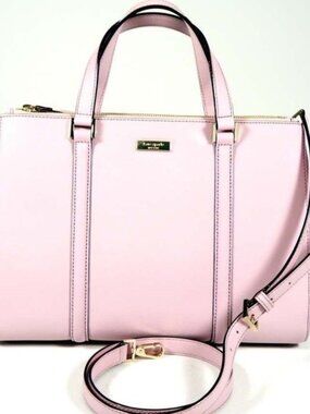 New Kate Spade NY Newbury Pink Leather Shoulder Bag Purse